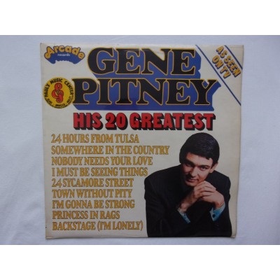 Gene Pitney - His 20 greatest