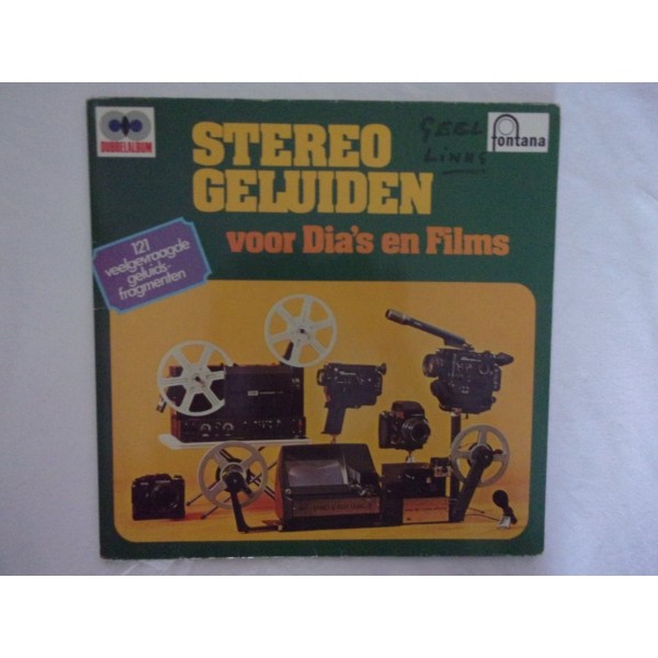 Stereo geluiden voor dia's en films