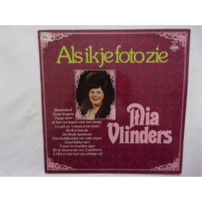 Mia Vlinders - Als ik je foto zie