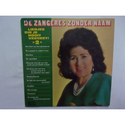 De zangeres zonder naam - Liedjes die je nooit vergeet vol 2