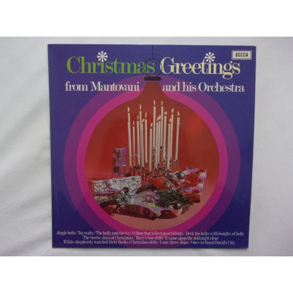 Mantovani and his orchestra - Christmas greetings