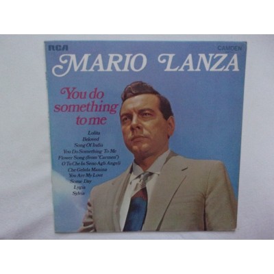 Mario Lanza - You do something to me