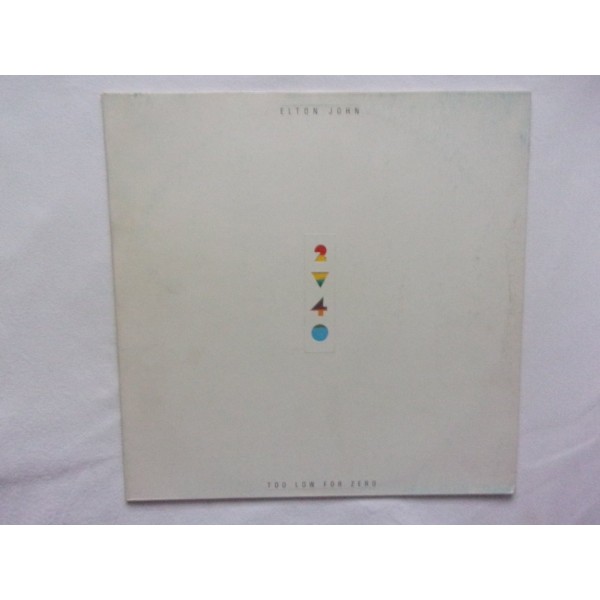 Elton John - Too low for zero