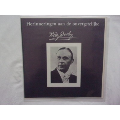 Willy Derby - Herinneringen aan de onvergetelijke