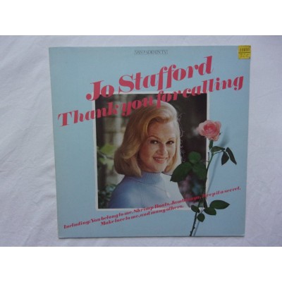 Jo Stafford - Thank you for calling