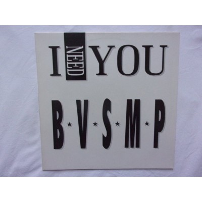 BVSMP - I need you