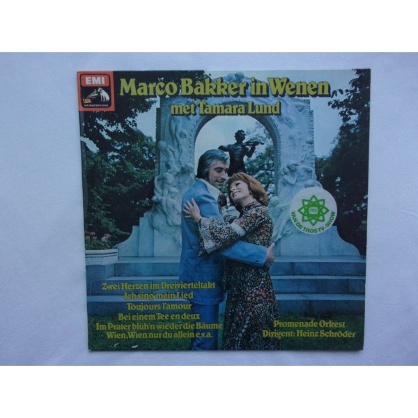 Marco Bakker in Wenen met Tamara Lund