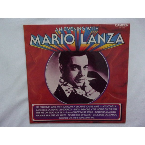 Mario Lanza - An evening with