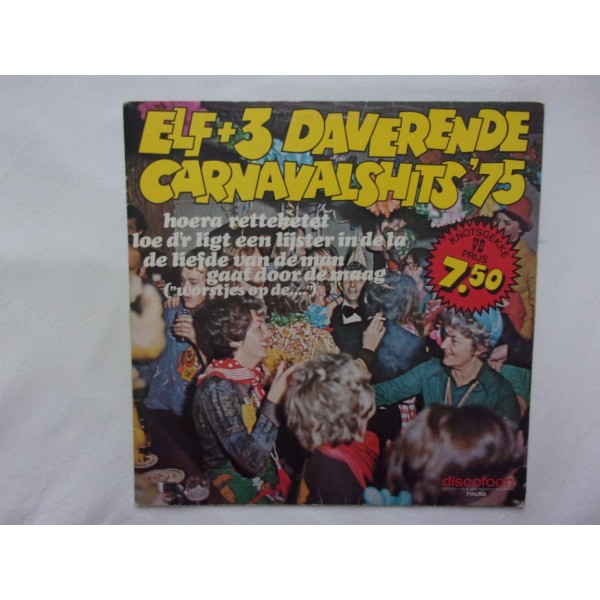 Elf + 3 daverende carnaval hits 1975