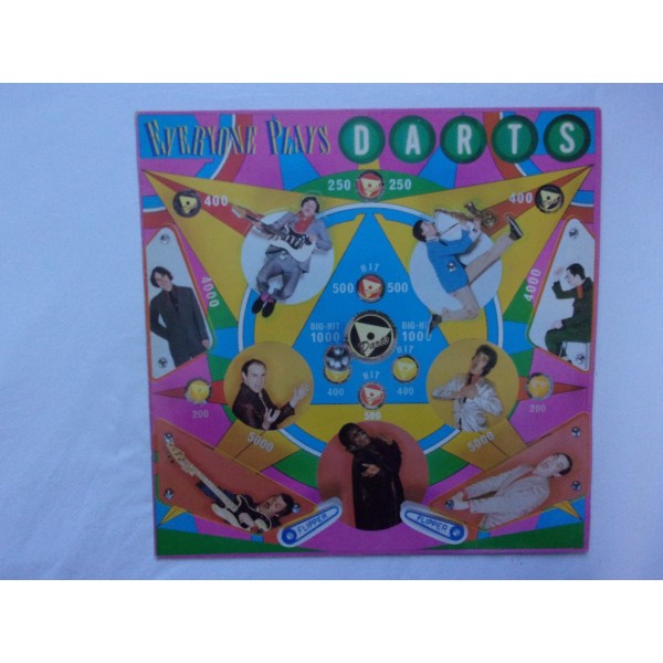 Everyone plays darts