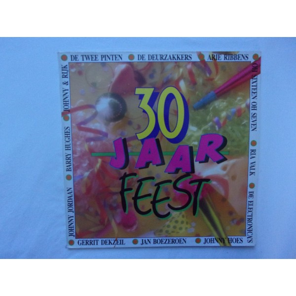 30 jaar feest