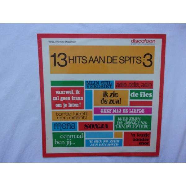 13 hits aan de spits vol 3