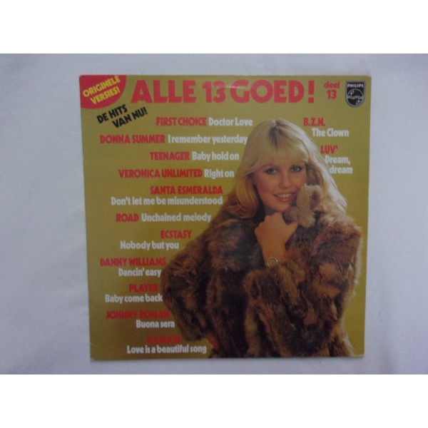 Alle 13 goed deel 13