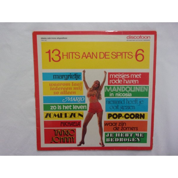 13 hits aan de spits vol 6