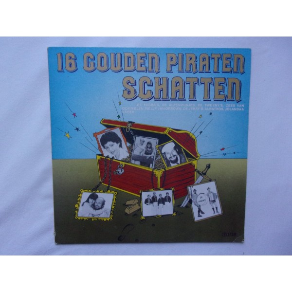 16 gouden piraten schatten