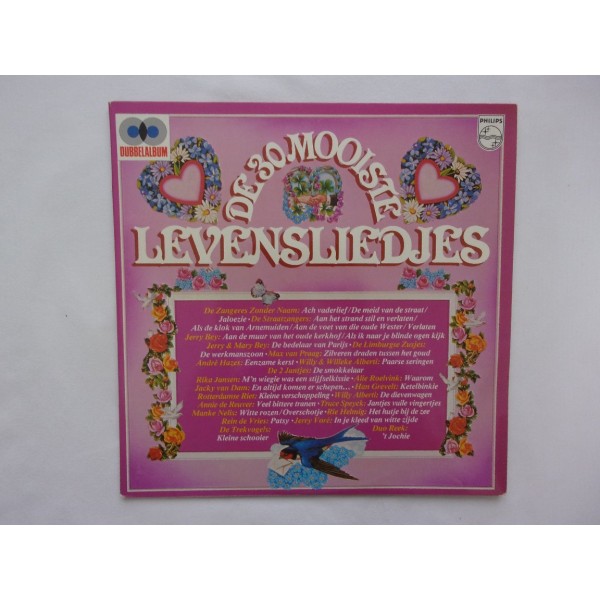 De 30 mooiste levensliedjes