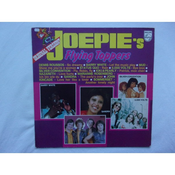 Joepies flying toppers