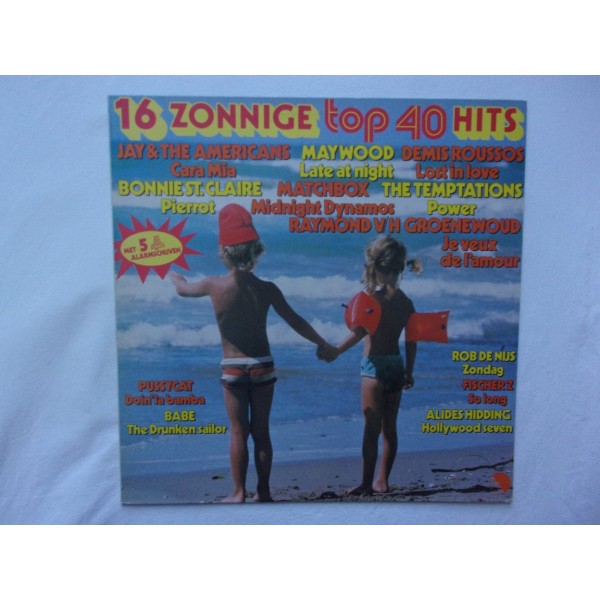 16 zonnige top 40 hits