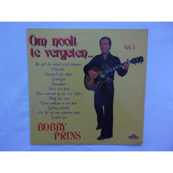 Bobby Prins - Om nooit te vergeten vol 4