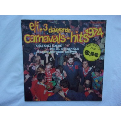 Elf + 3 daverende carnavals hits 1974